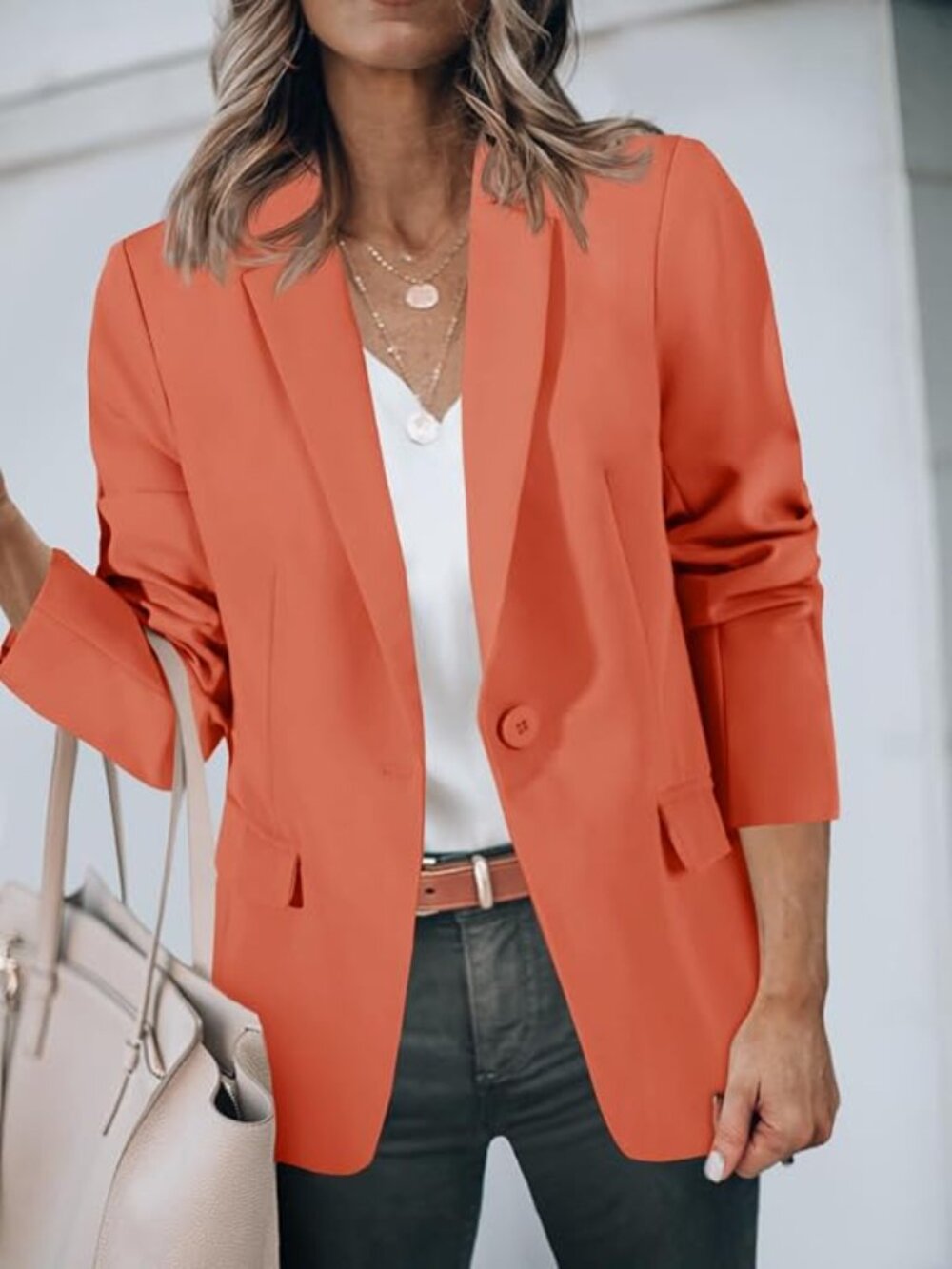 Women's Casual Blazers - Picture 4 of 5